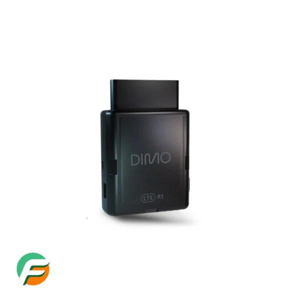 DIMO LTE R1 device shown on a white background with FreshMiners logo.