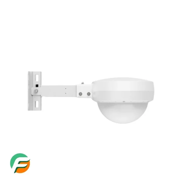 Wayru Prometheus outdoor hotspot on wall mount, side view